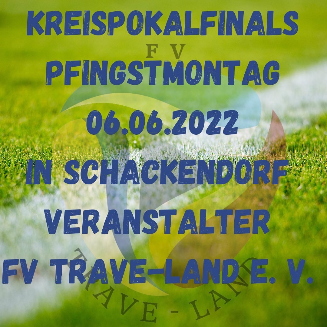 Pokalfinalspieltag in Schackendorf