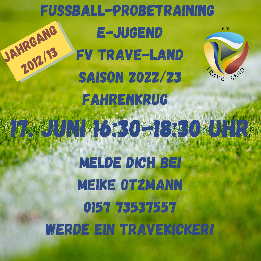 2.  Probetraining E-Jugend