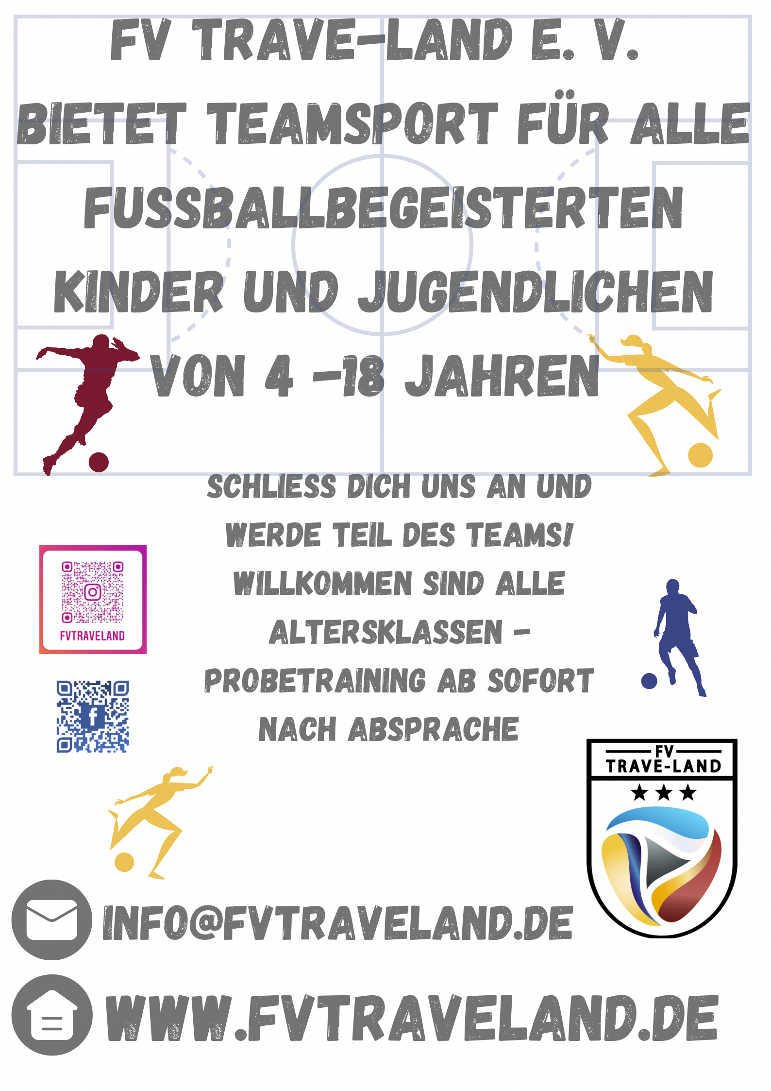 Spaß an Fußball? Lust im Team zu kicken?