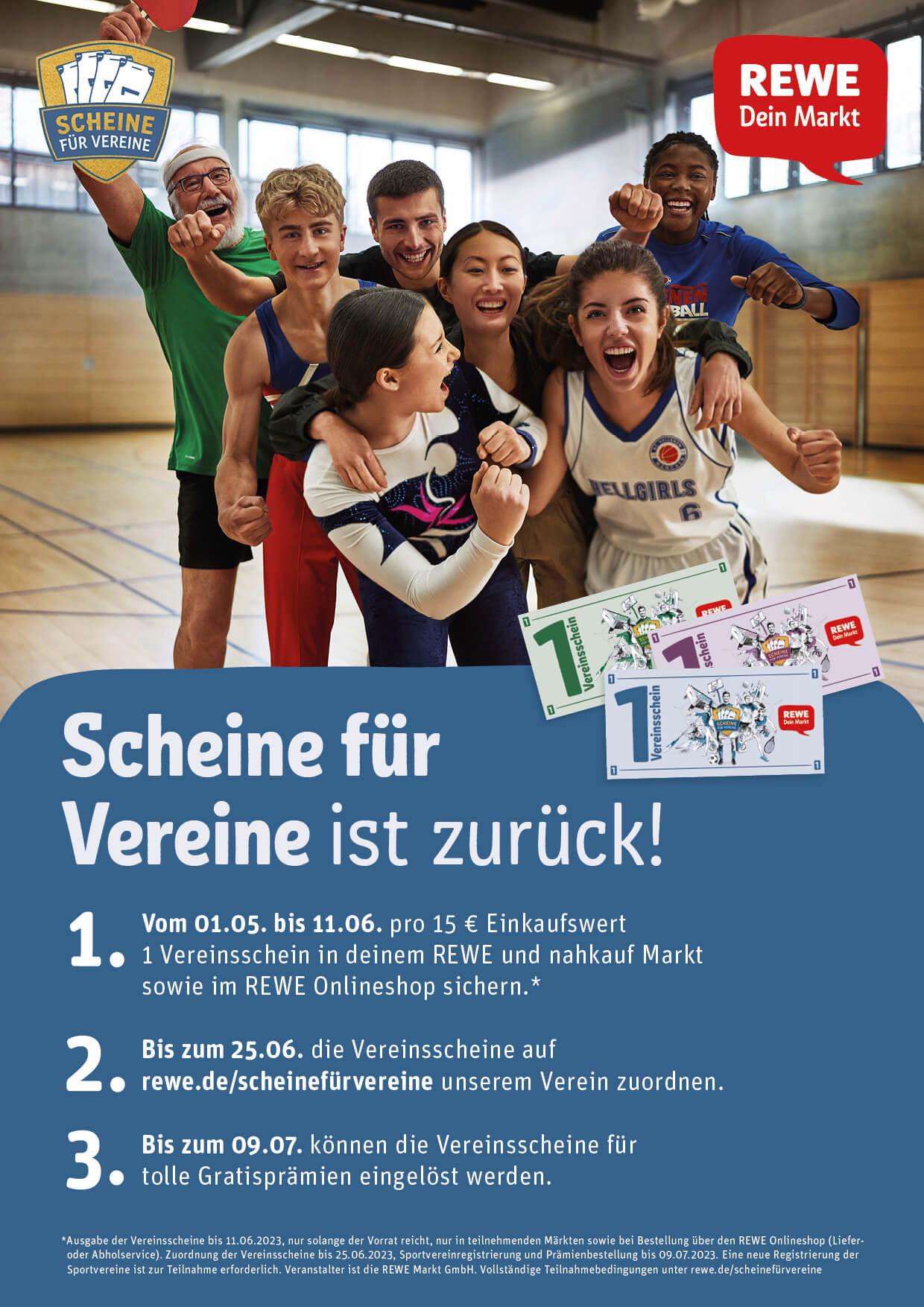 Scheine für Vereine 2023