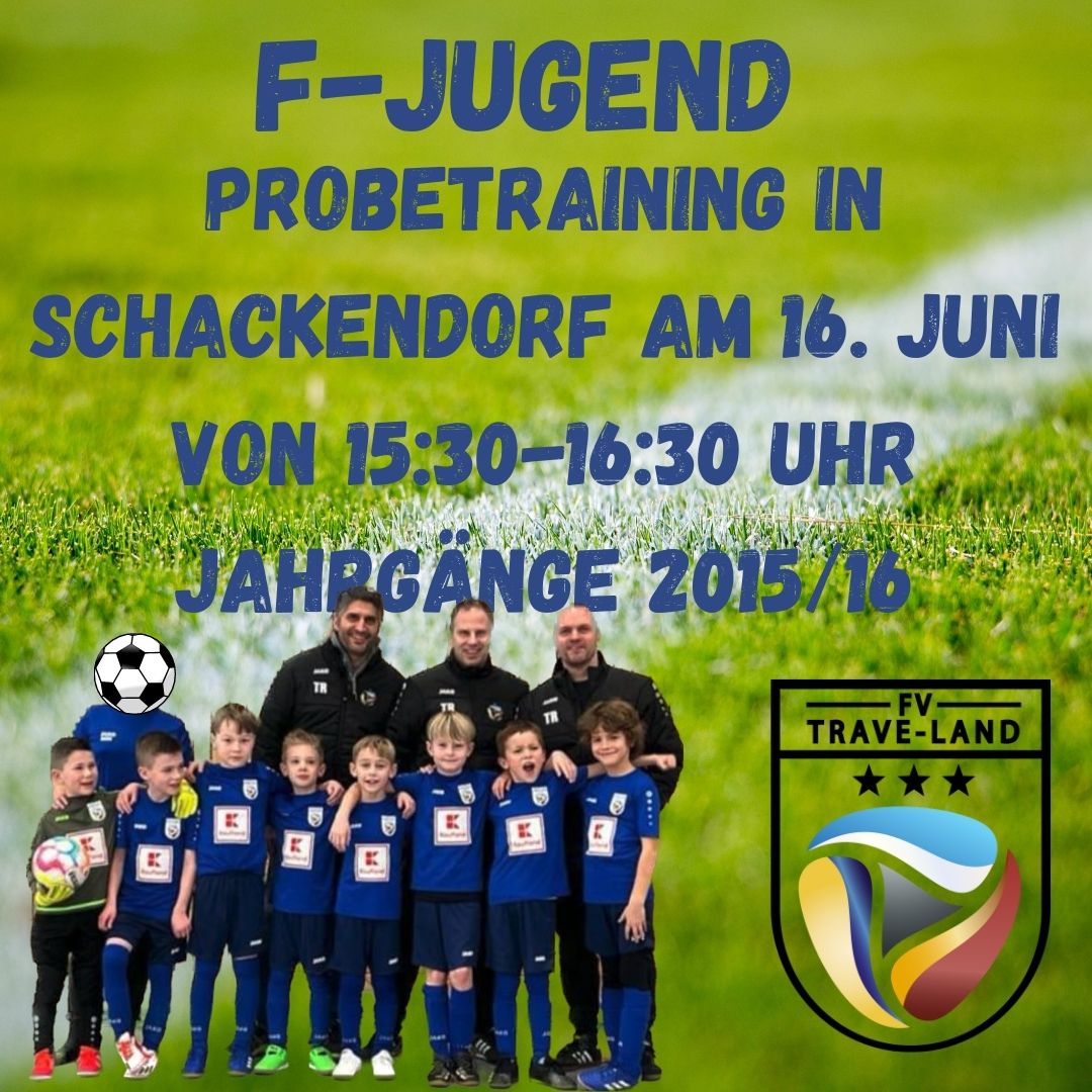 Offenes Kennenlerntraining F-Jugend