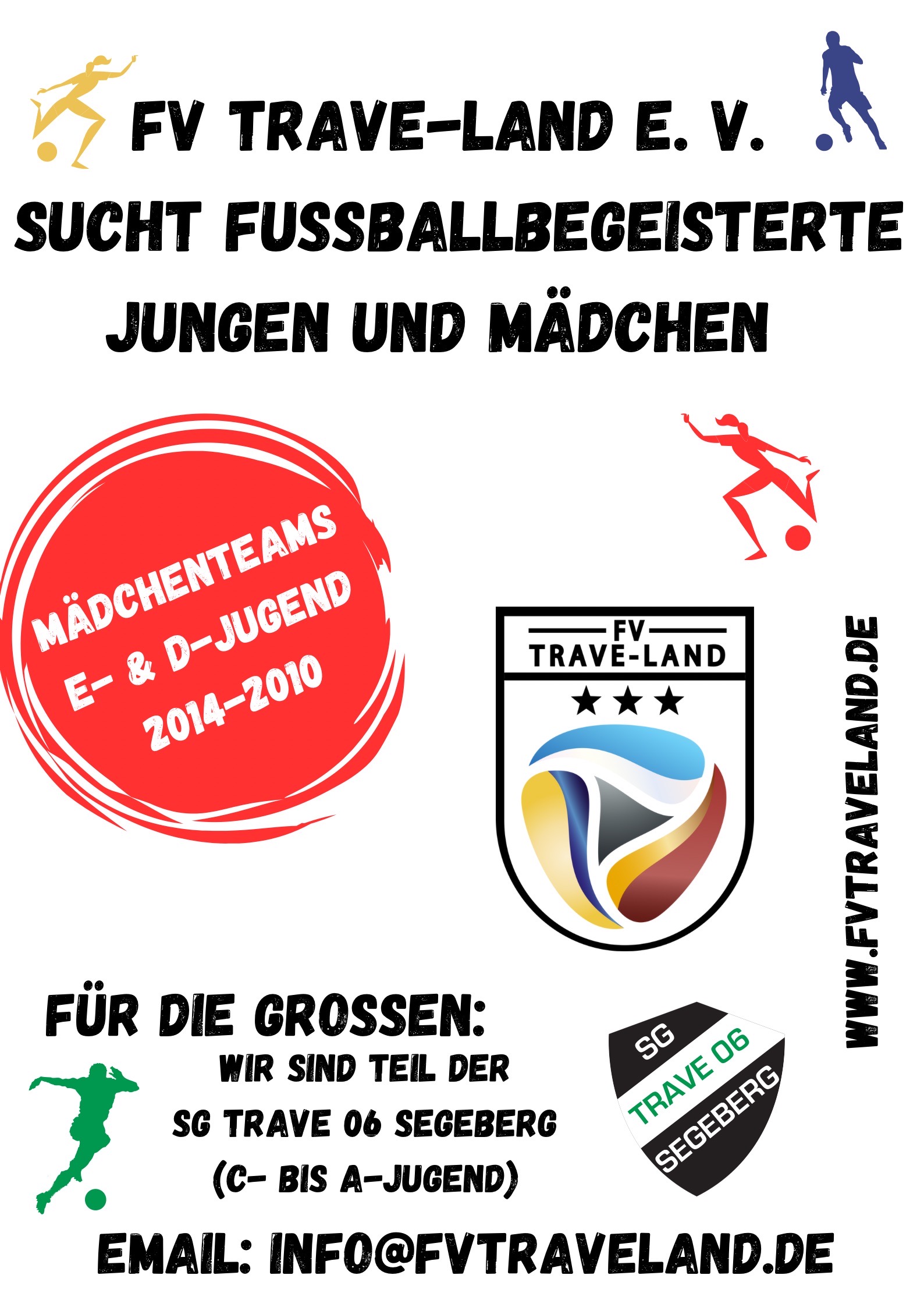 Fußballer & Fußballerinnen gesucht!