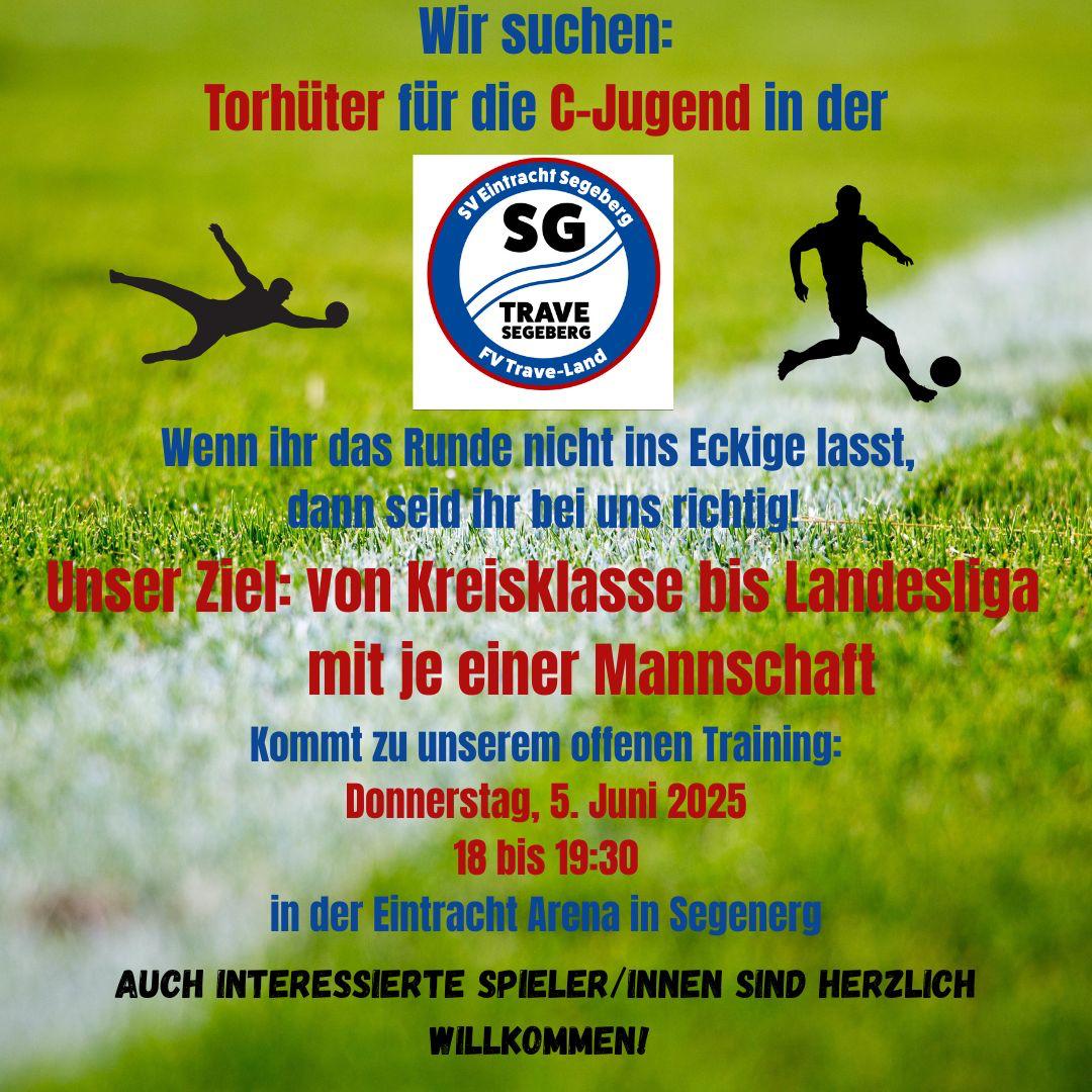 Wir suchen Dich | Keeper C-Junioren